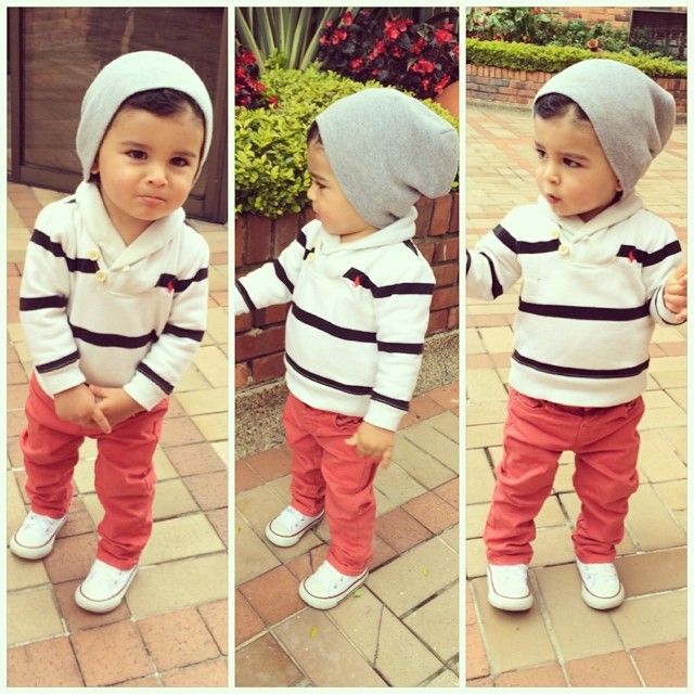How Adorable! Not crazy about the skinny jeans, but still cute