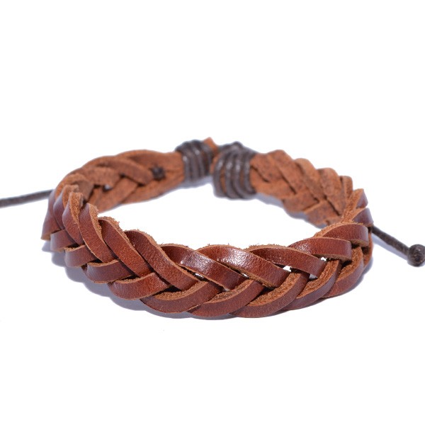 5 Ways to Make Leather Bracelets - wikiHow