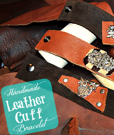 DIY Easy Leather Cuff Tutorial! | Vinyl projects | Pinterest | DIY