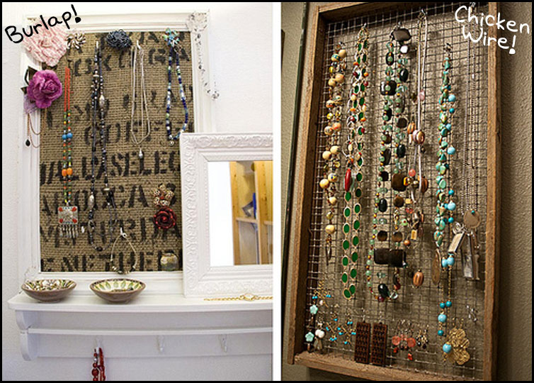 Mr. Kate - DIY: framed jewelry displays