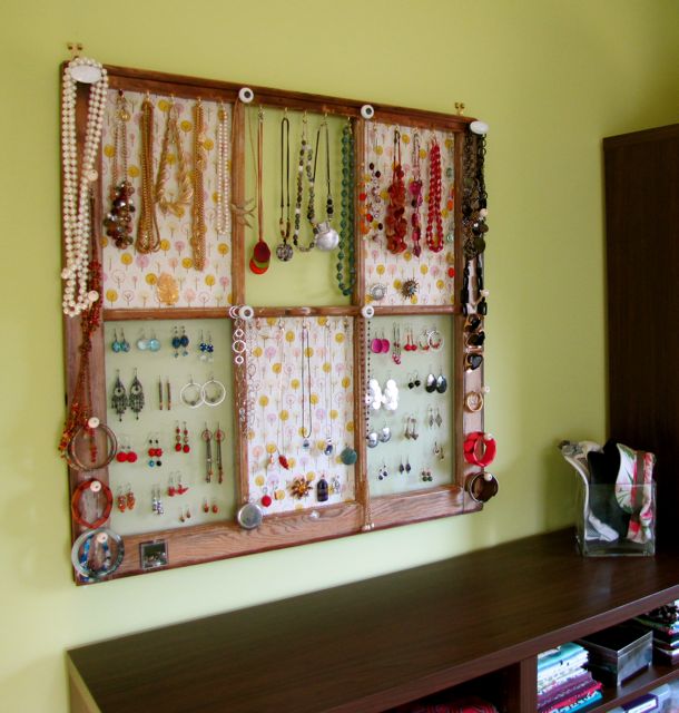 36 Awesome Ideas of DIY Wall Jewelry Organizers