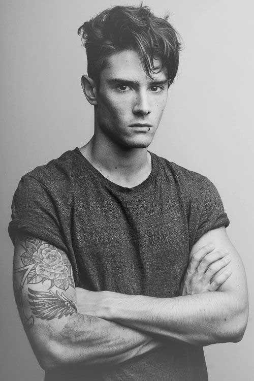Edgy Mens Hairstyles | Baby D | Hair styles, Hair, Haircuts for men