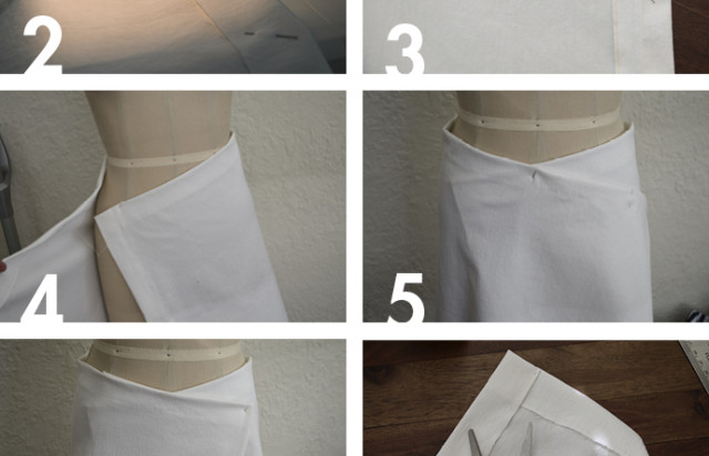 Easy to Make Envelope Wrap Skirt - DIY - AllDayChic