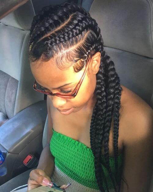 50 Ethereal Goddess Braids to Grace Your Hair -An Easy Box Braids