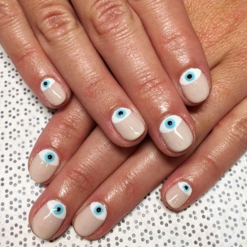 evil eye nails homepage | nails | Pinterest | Nails, Nail trends and