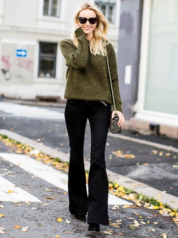 How to Style Flared Jeans u2013 Glam Radar