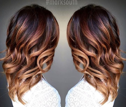 20 Cute Fall Hair Colors and Highlights Ideas