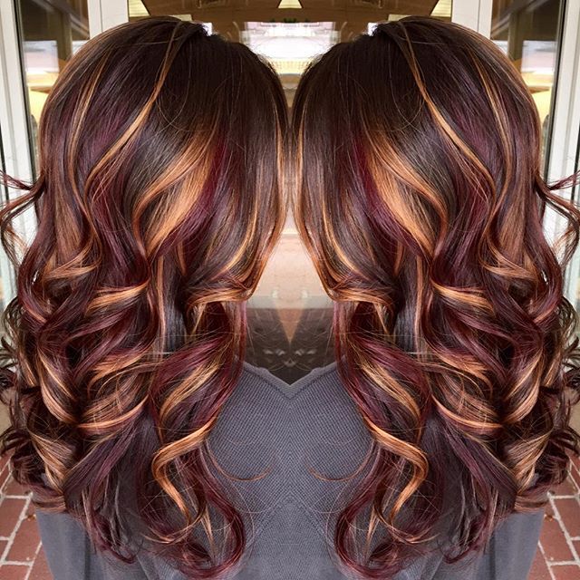 25 Delightfully Earthy Fall Hair Color Ideas | hair colors | Hair