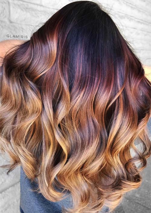 53 Hottest Fall Hair Colors To Try in 2019: Trends, Ideas & Tips