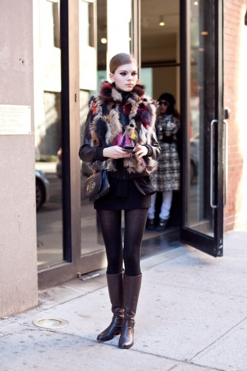 25 Trendy Fall Layer Looks With Fur - Styleoholic