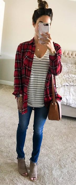 40 Genius Fall Outfit Ideas for Every Day of the Month | Fall style