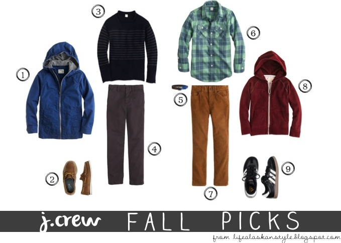 Life Alaskan Style: my fall picks from J.Crew for toddler boys