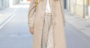 15 Perfect Fall Outfits With A Nude Trench Coat - Styleoholic