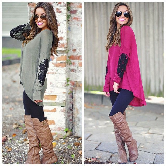 38 Stylish Fall Outfits with Boots and Tights