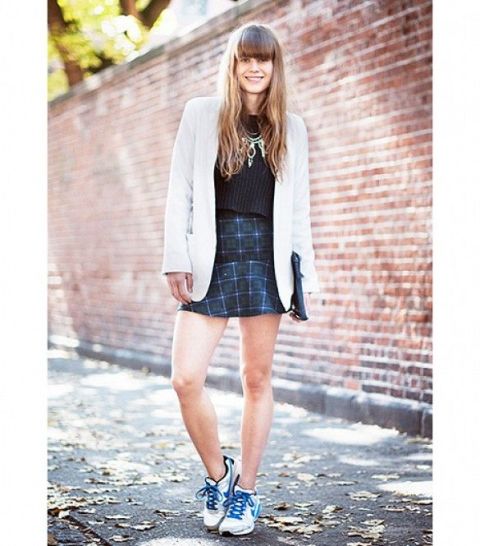 Picture Of Comfortable Fall Outfits With Trendy Long Line Blazers 4