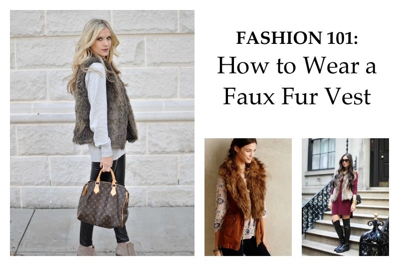 How to Wear a Fur Vest and Look AMAZING!