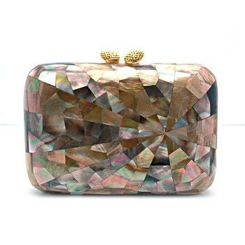 mother of pearl clutch.. obsessed ♥ | Clothes | Pinterest | Purses