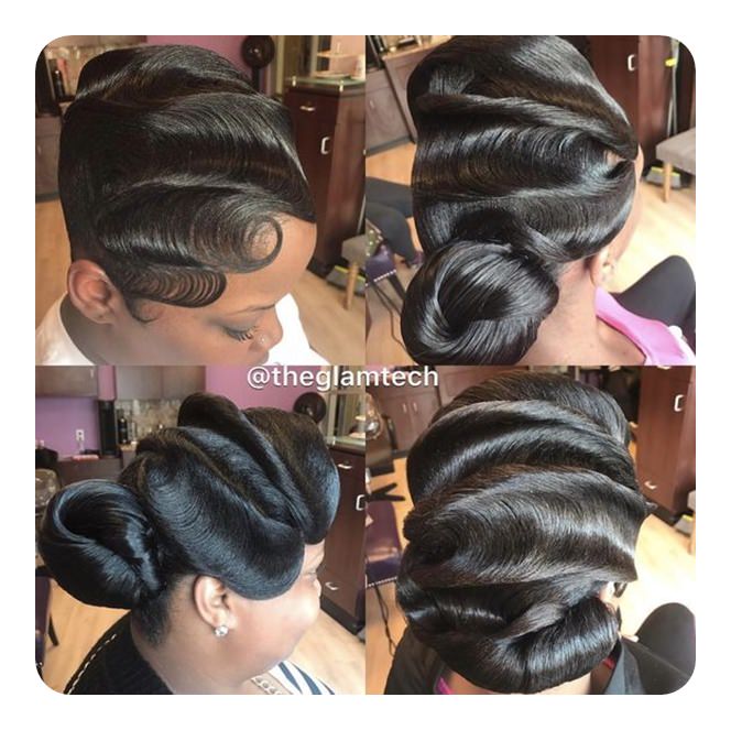 68 Vintage Finger Waves Hairstyles You Will Want