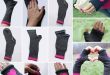 Wonderful DIY Fingerless Gloves From Socks