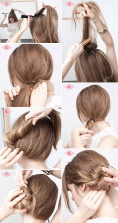 30 Best Five Minute Hairstyles images | Hairstyle ideas, Hair looks