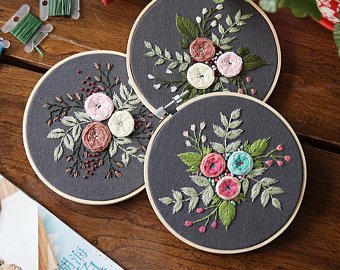 Diy embroidery kit | Etsy