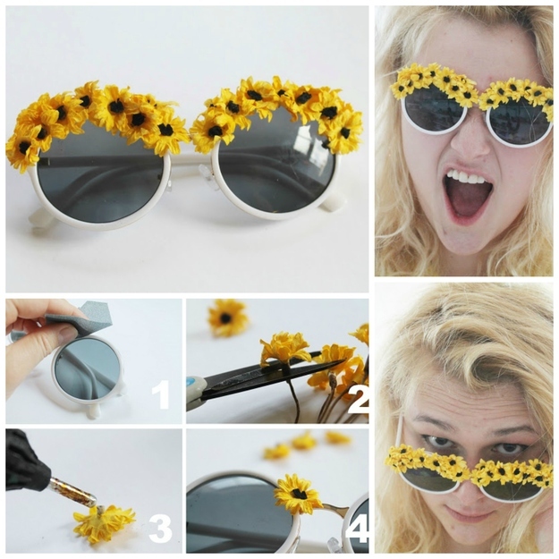 14 Interesting Ways To Decorate Your Sunglasses - fashionsy.com