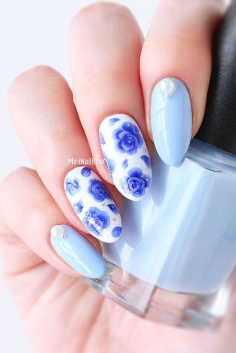 25 Flower Nail Art Design Ideas - Easy Floral Manicures for Spring