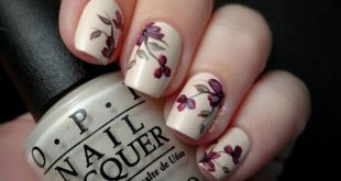 27 Pretty Flower Nail Inspirations | Nail art galleries | Pinterest