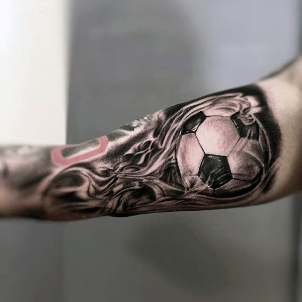 90 Soccer Tattoos For Men - Sporting Ink Design Ideas | Tattoos