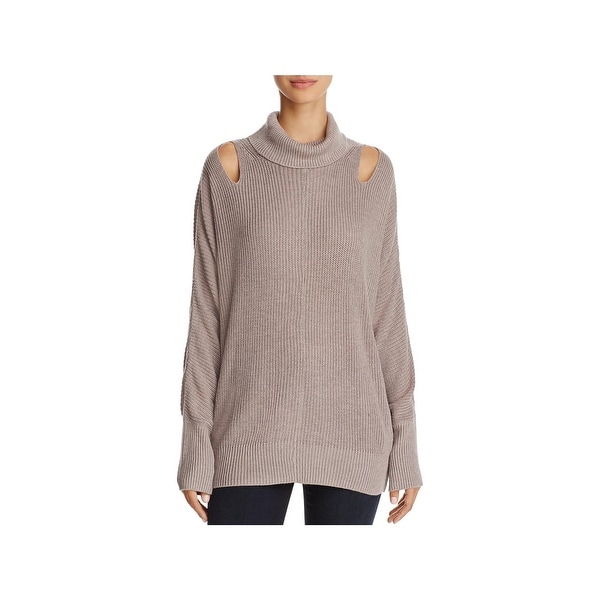 Shop Ella Moss Womens Riley Pullover Sweater Heathered Cut-Out