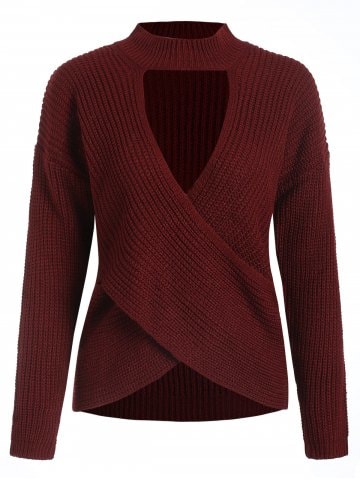 Cut Out Sweater - Free Shipping, Discount and Cheap Sale | Rosegal.com