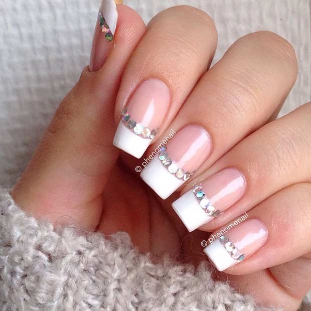 51 Cool French Tip Nail Designs | Page 2 of 5 | StayGlam