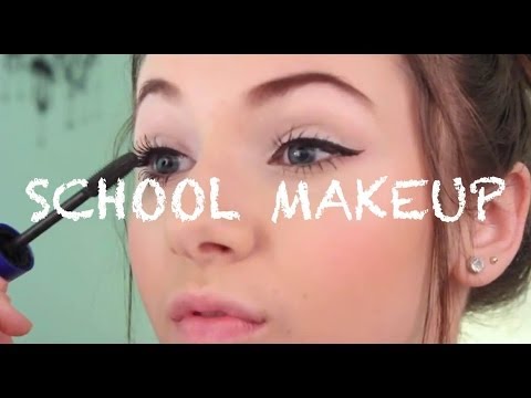Simple Everyday School Makeup Routine♡ - YouTube