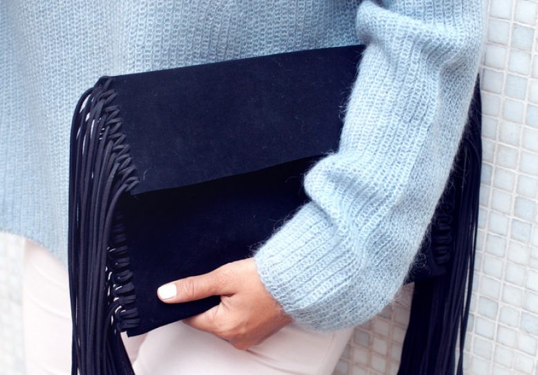 DIY Fringed Clutch (from Scratch!) | A Pair & A Spare