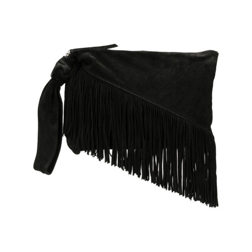 Isabel Marant Farwo Fringed Clutch Bag | Where to buy & how to wear