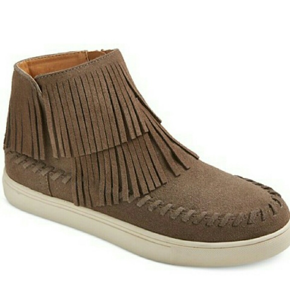 Mossimo Supply Co. Shoes | Mossimo Lyra Fringe High Top Sneakers