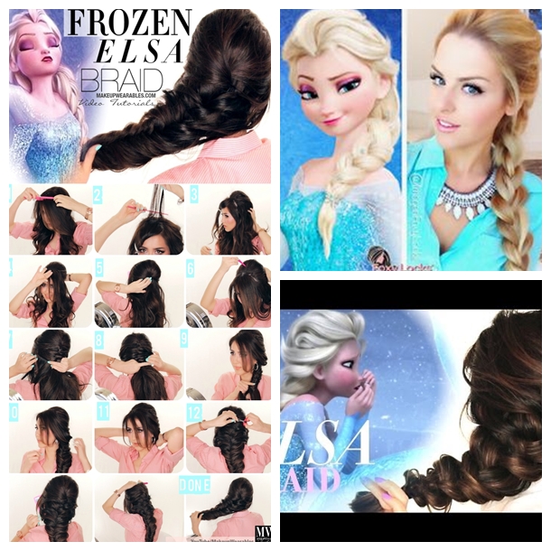 Wonderful DIY Disney Frozen Elsa's Hairstyle