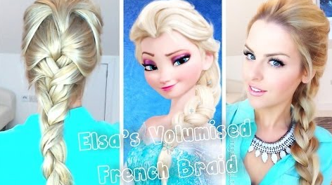FROZEN INSPIRED! ELSA'S HAIR! | Disney's FROZEN Inspired Crafts