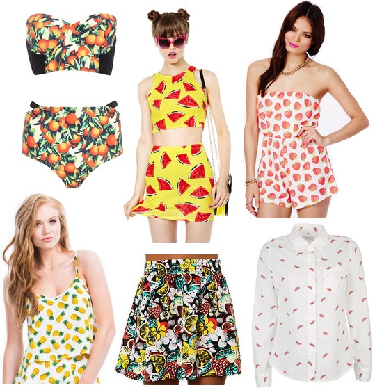 Summer 2014 Trend: Fruit Prints - College Fashion