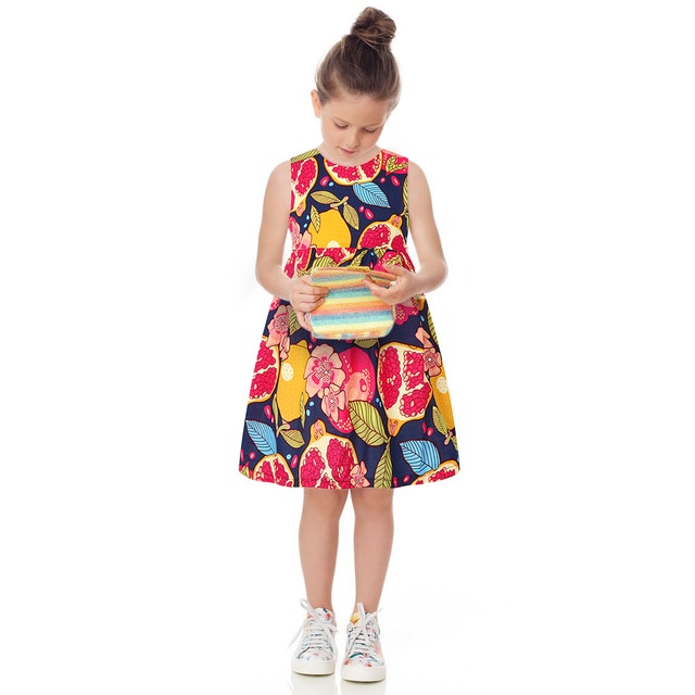 Princess Girl Dress Summer 2017 Brand Toddler Girls Clothes Kids