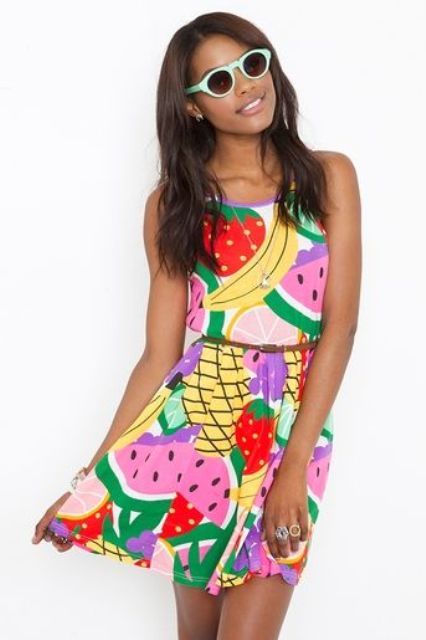 Fruit Print Clothes