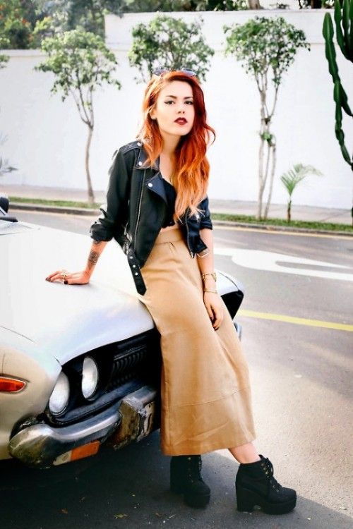 Full And Sassy Maxi Skirt | Style | Pinterest | Sassy, Rock style