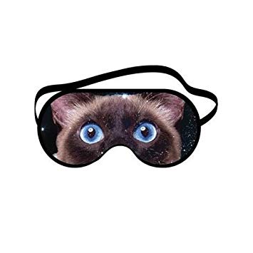 Amazon.com : Cat Eyes Funny Novelty Sleeping Mask For Travel Or Home