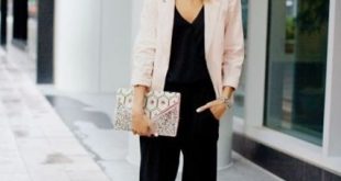 22 Gentle Outfits With Pale Pink Jackets - Styleoholic
