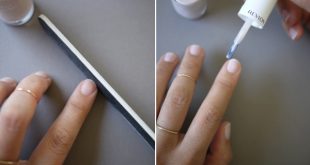 Picture Of Geometric DIY Tibi Inspired Nail Art 3