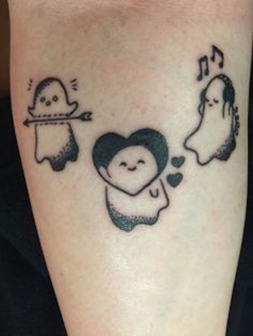 15 Best Spooky Ghost Tattoos - Tattoo.com