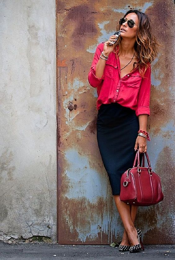 Eye Catchy Girl Work Outfits For Spring And Summer | Styles to do in