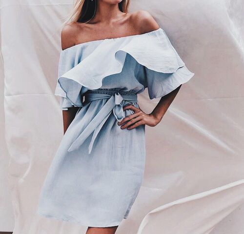 20 Girlish Off The Shoulder Trend Dresses You Need To Try | My