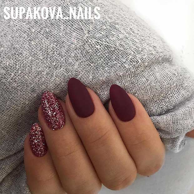 23 Gorgeous Glitter Nail Ideas for the Holidays | StayGlam
