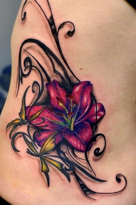 38 Lily Flower Tattoo Designs - Pretty Designs